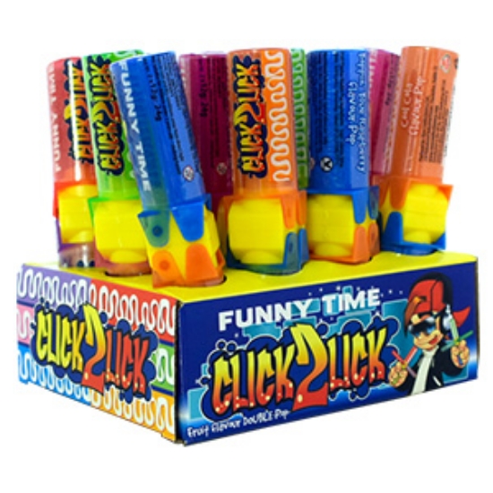 Picture of Candy Castle Click 2 Lick Pop 24g x12
